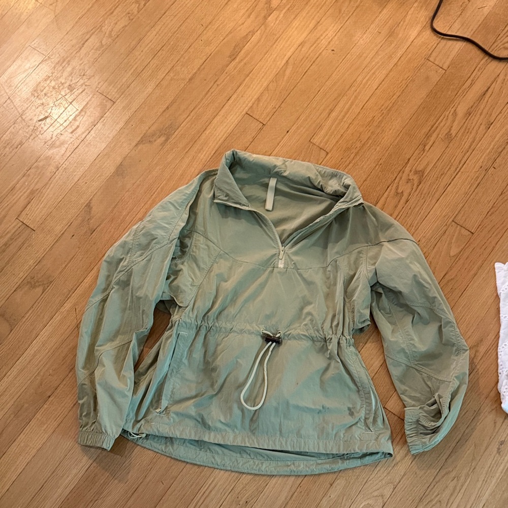 lululemon athletica Green Trench Coat